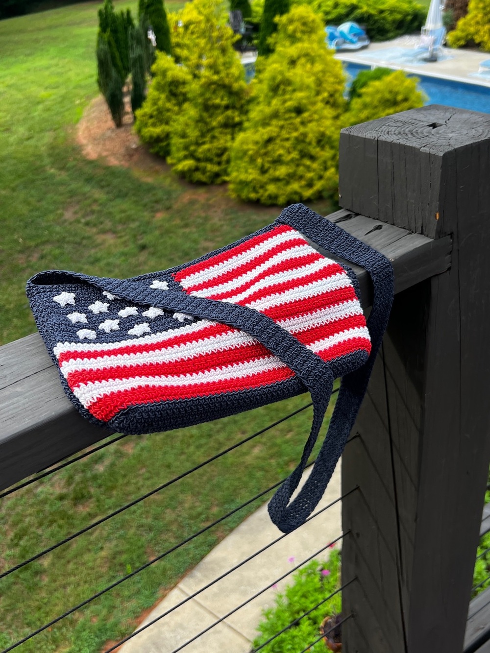 ❤️🤍💙 Brand new American flag crossbody purse fun bag! - Picture 11 of 11